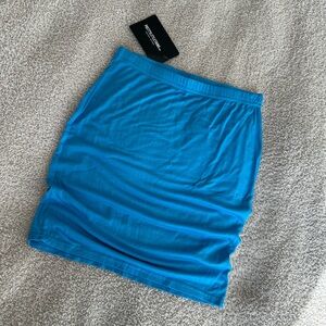 Pretty Little Thing Blue Skirt